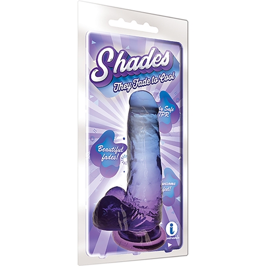 SHADES - PENE MEDIANO DE GELATINA - AZUL Y VIOLETA  image 1