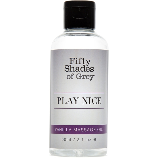 PLAY NICE VANILLA MASSAGE OIL image 0