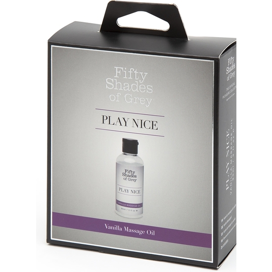 PLAY NICE VANILLA MASSAGE OIL image 1