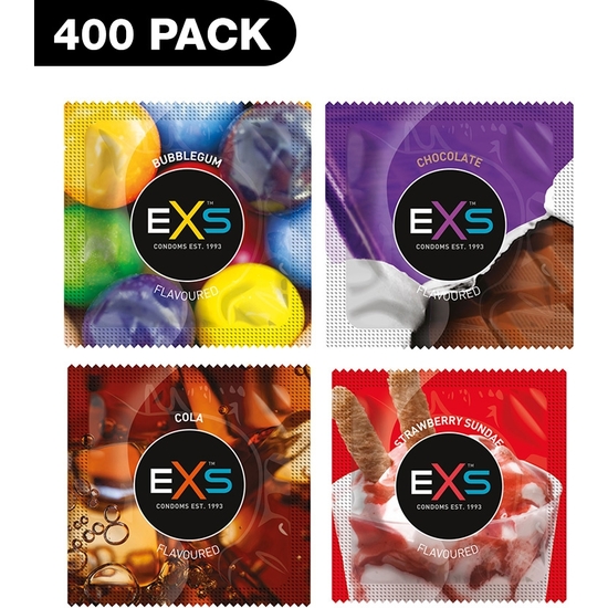 MIXED FLAVOURED CONDOMS - 400 PACK image 0