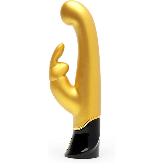 GREEDY GIRL ANNIVERSARY RABBIT VIBRATOR - GOLD image 3