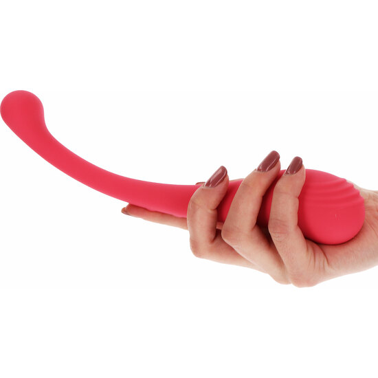 EXPLORE SILICONE G-SPOT VIBE - PINK image 4