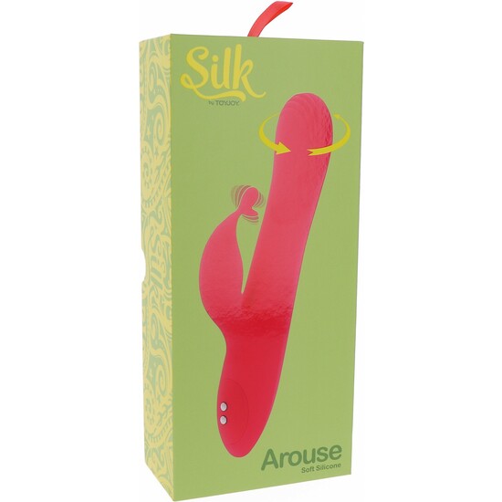 AROUSE ROTATING VIBRATOR - PINK image 1