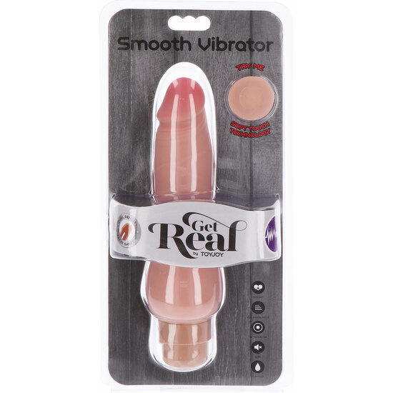 DUAL DENSITY SMOOTH VIBRATOR - SKIN image 1