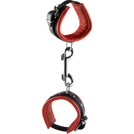 HAND CUFFS 5 CM - RED image 0