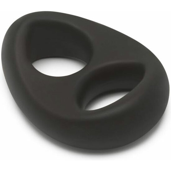 SOFT SILICONE STALLION C-RING - BLACK image 2