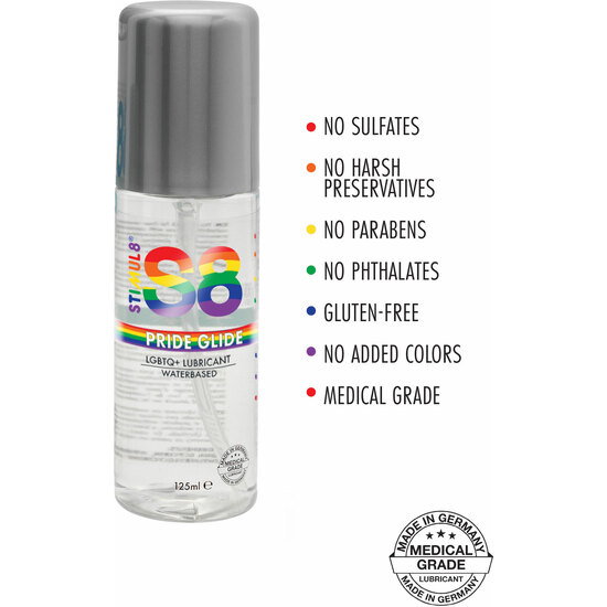 S8 WB PRIDE GLIDE LUBE 125ML image 1