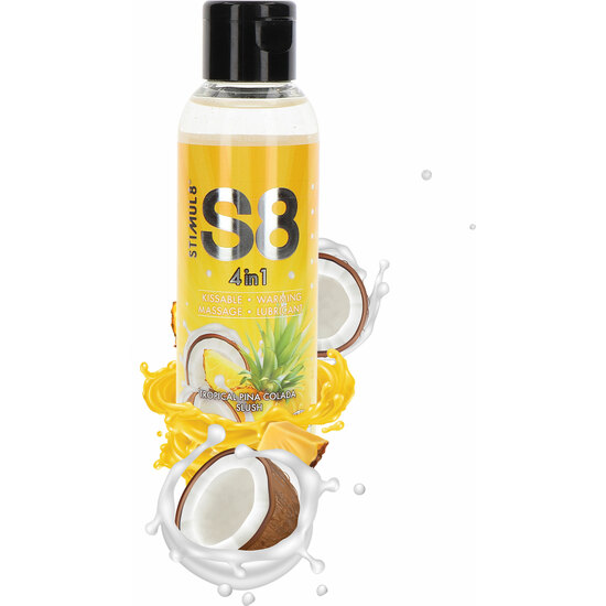 S8 4-IN-1 DESSERT LUBE PINEAPLE 125ML image 0