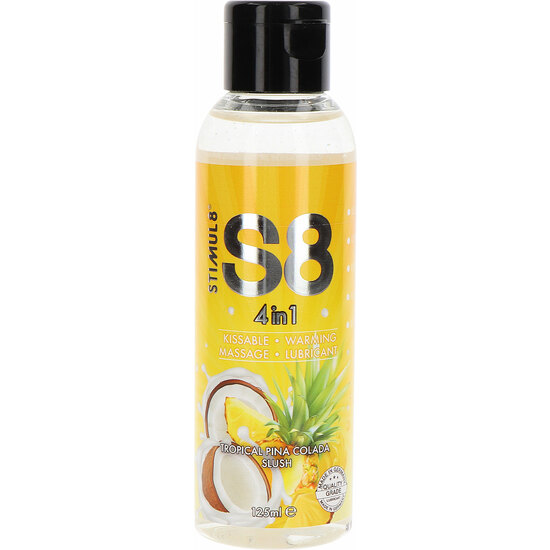 S8 4-IN-1 DESSERT LUBE PINEAPLE 125ML image 1