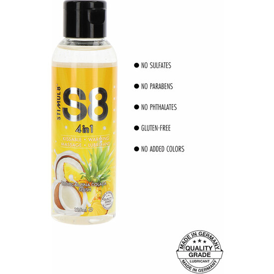 S8 4-IN-1 DESSERT LUBE PINEAPLE 125ML image 2