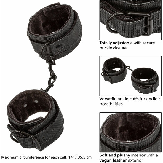 BOUNDLESS ANKLE CUFFS - BLACK image 4
