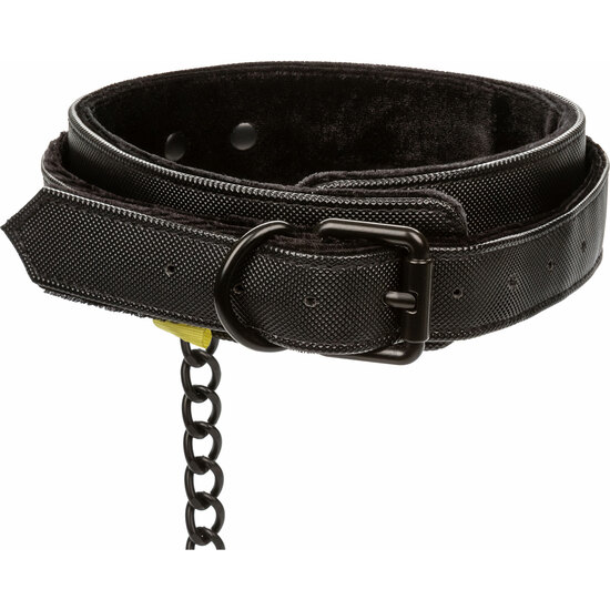 BOUNDLESS COLLAR AND LEASH - BLACK image 2