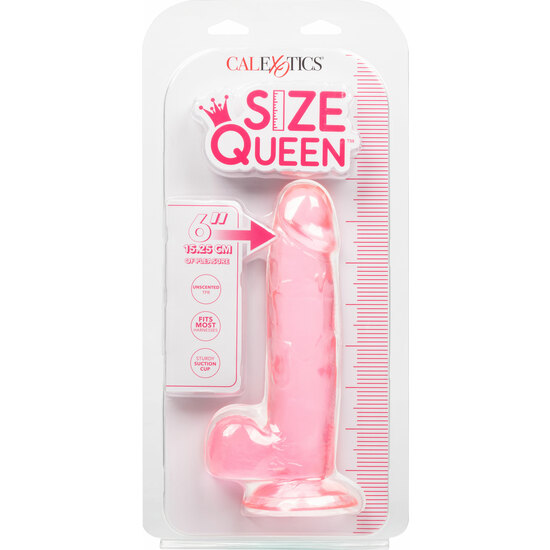 QUEEN SIZE DONG 6 INCH - PINK image 1