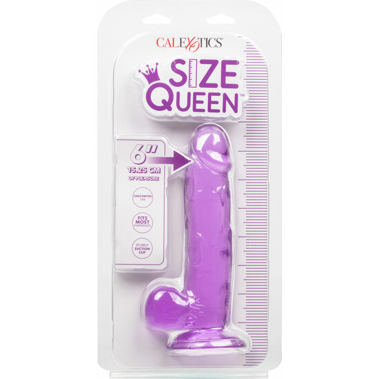 QUEEN SIZE DONG 6 INCH - PURPLE image 1