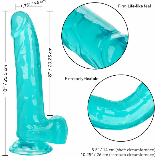 QUEEN SIZE DONG 8 INCH - BLUE image 5