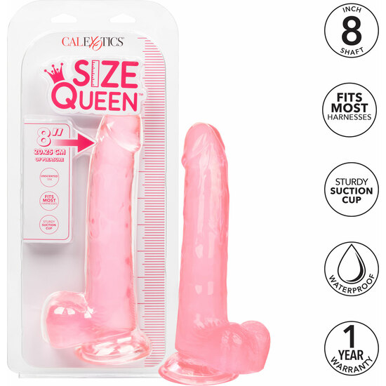 QUEEN SIZE DONG 8 INCH - PINK image 6