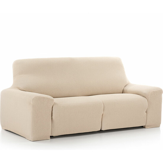 MAXIFUNDAS - FUNDA DE SOFÁ RELAX 3 PLAZAS 2 PIES VEGA MARFIL image 1