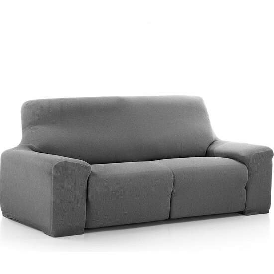 MAXIFUNDAS - FUNDA DE SOFÁ RELAX 3 PLAZAS 2 PIES VEGA GRIS image 1