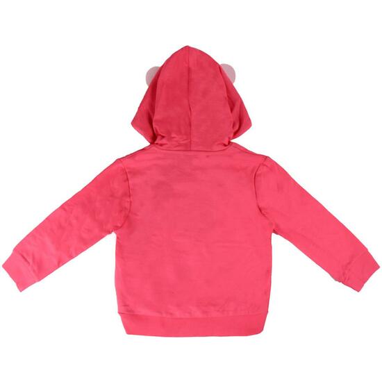 SUDADERA CON CAPUCHA COTTON BRUSHED PEPPA PIG - ROSA image 1