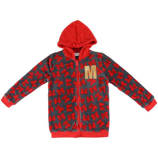 SUDADERA CON CAPUCHA CORAL FLEECE MINNIE image 0