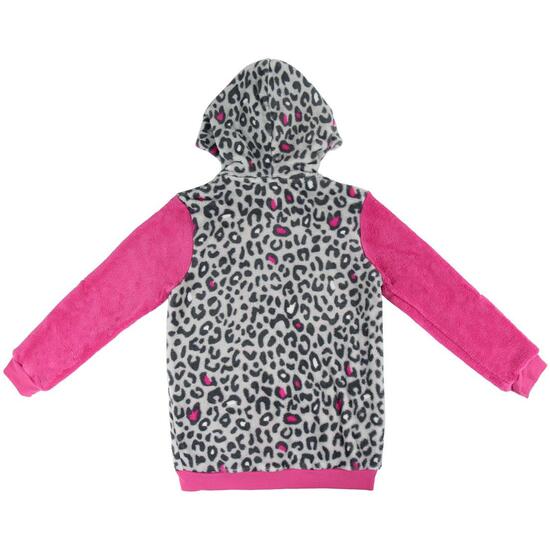 SUDADERA CON CAPUCHA CORAL FLEECE LOL - GRIS  image 1