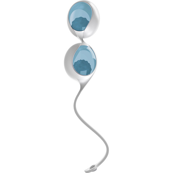 OVO L1 LOVE BALLS WHITE LIGHT BLUE image 0