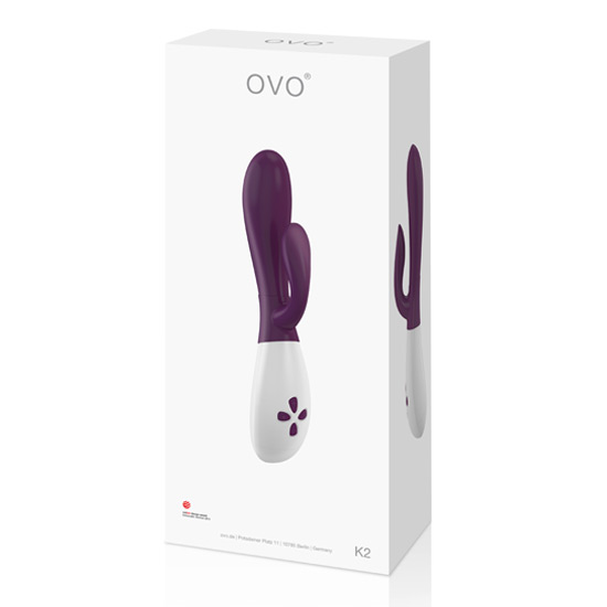 OVO K2 RABBIT BLACKBERRY WHITE image 1