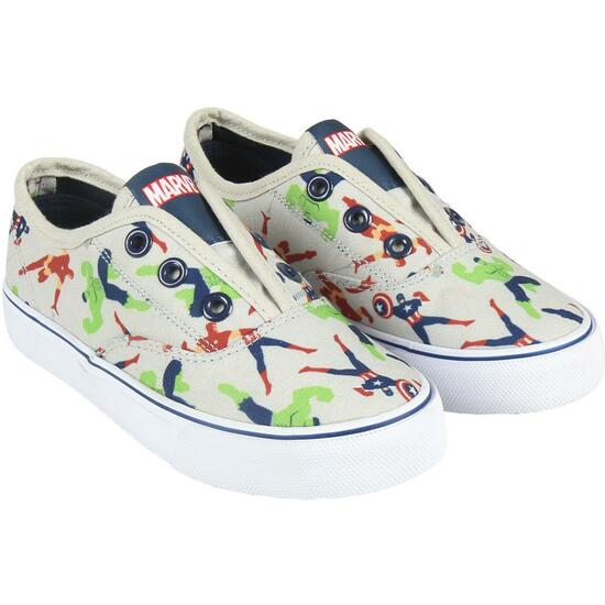ZAPATILLA LONETA VULCANIZADA AVENGERS - GRIS  image 1