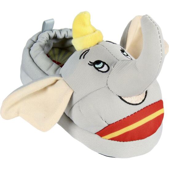 ZAPATILLAS DE CASA 3D 3 PIEZAS DISNEY DUMBO - GRIS image 0
