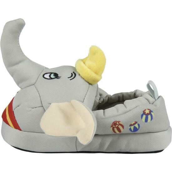 ZAPATILLAS DE CASA 3D 3 PIEZAS DISNEY DUMBO - GRIS image 2