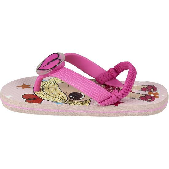 CHANCLAS LUCES LOL - ROSA image 2