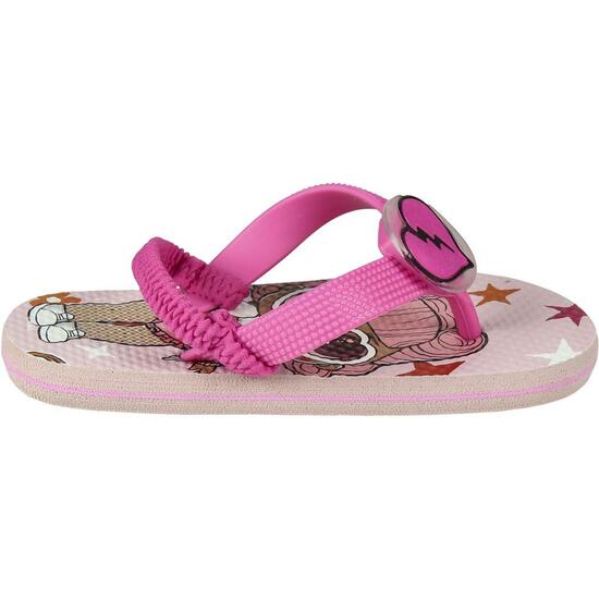 CHANCLAS LUCES LOL - ROSA image 3