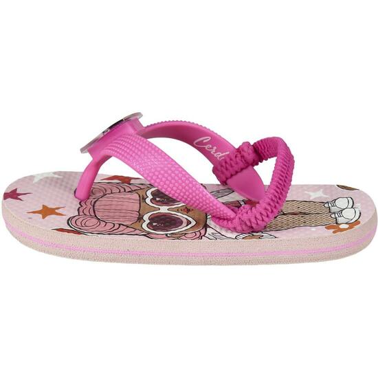 CHANCLAS LUCES LOL - ROSA image 4