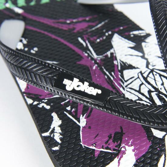 CHANCLAS PREMIUM BATMAN JOKER - NEGRO  image 4