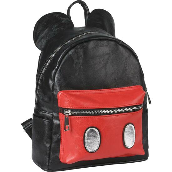 MOCHILA CASUAL MODA POLIPIEL MICKEY NEGRO image 0