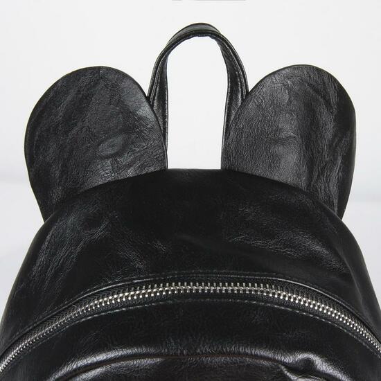 MOCHILA CASUAL MODA POLIPIEL MICKEY NEGRO image 4