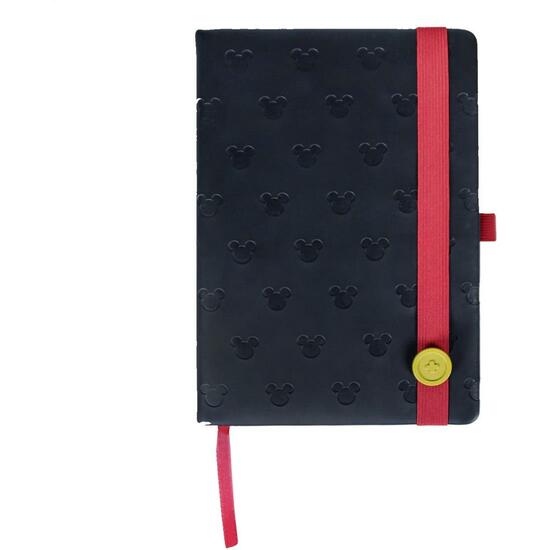 CUADERNO DE NOTAS MICKEY NEGRO  image 0