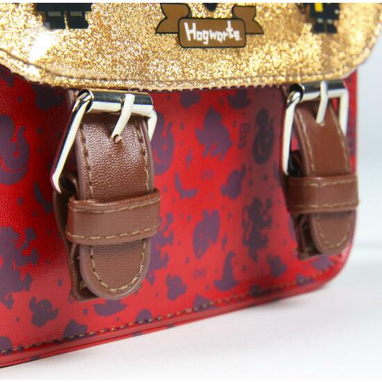BOLSO BANDOLERA POLIPIEL HARRY POTTER - PLATA  image 3
