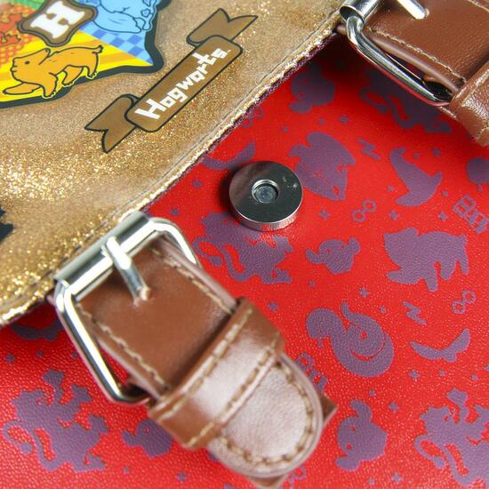 BOLSO BANDOLERA POLIPIEL HARRY POTTER - PLATA  image 4