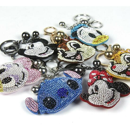 LLAVERO 3D MINNIE - NEGRO image 3