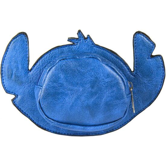 CARTERA MONEDERO POLIPIEL DISNEY STITCH - AZUL  image 1