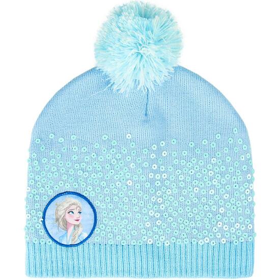 GORRO POMPON FROZEN 2 - TURQUESA  image 0