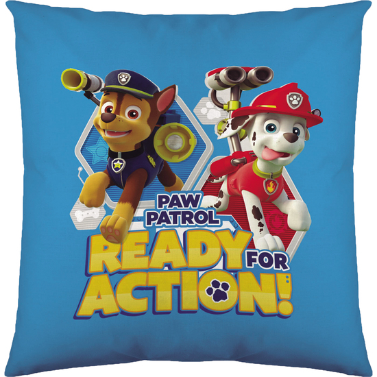 COJIN CON RELLENO 40X40 CM PAW PATROL image 0
