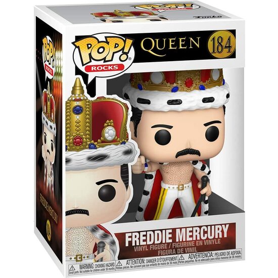 QUEEN - FREDDIE MERCURY KING / FUNKO POP! 184 image 1