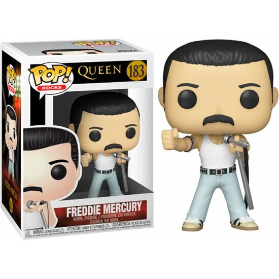 FIGURA POP QUEEN FREDDIE MERCURY RADIO GAGA 1985 image 0