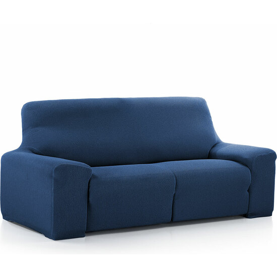 MAXIFUNDAS - FUNDA DE SOFÁ RELAX 3 PLAZAS 2 PIES VEGA AZUL image 1