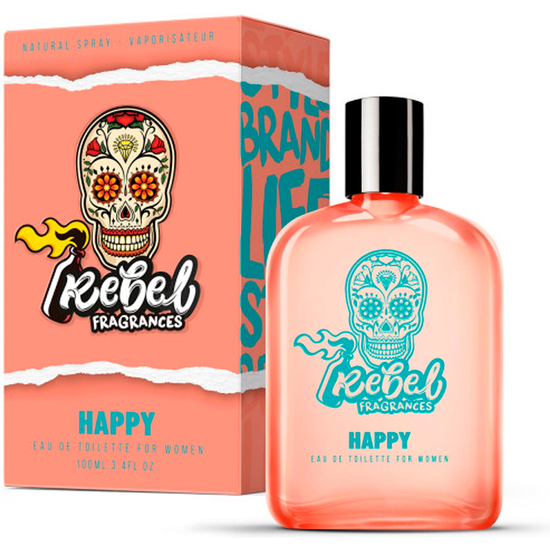 FRAGANCIA PARA MUJER REBEL HAPPY - 100ML image 0