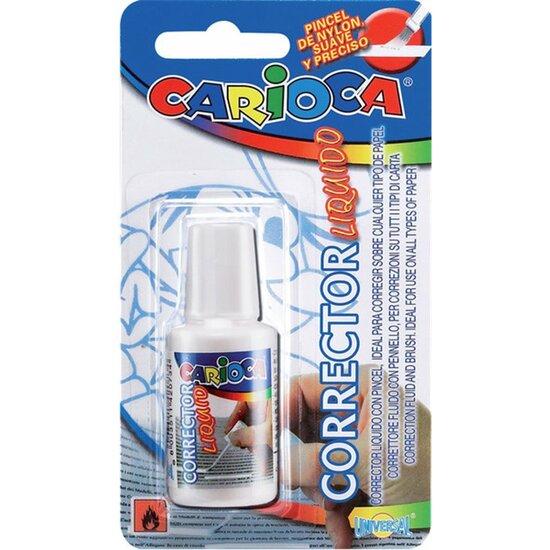 BOTE CORRECTOR LIQUIDO CON PINCEL 13ML image 0