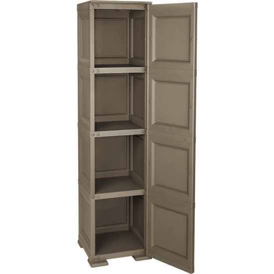 MUEBLE OMNIMODUS - 4 MÓDULOS CON PUERTA ACABADA EN MADERA  image 1