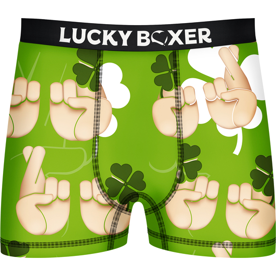 CALZONCILLOS LUCKY BOXER EN COLOR VERDE  image 0